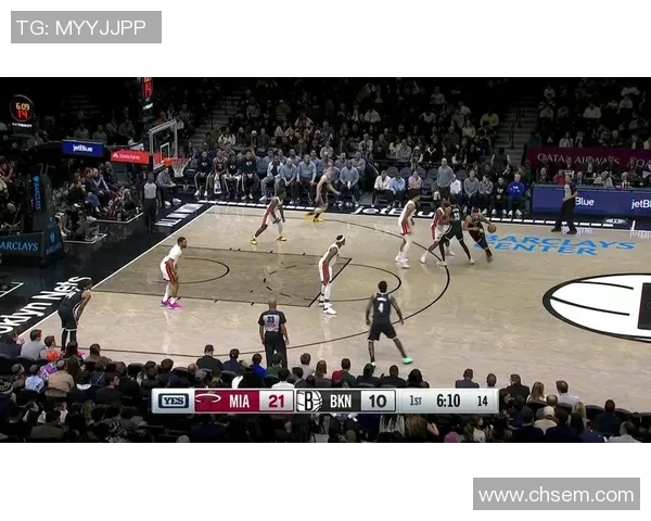 半场结束热火VS篮网 比分54-49热火领先